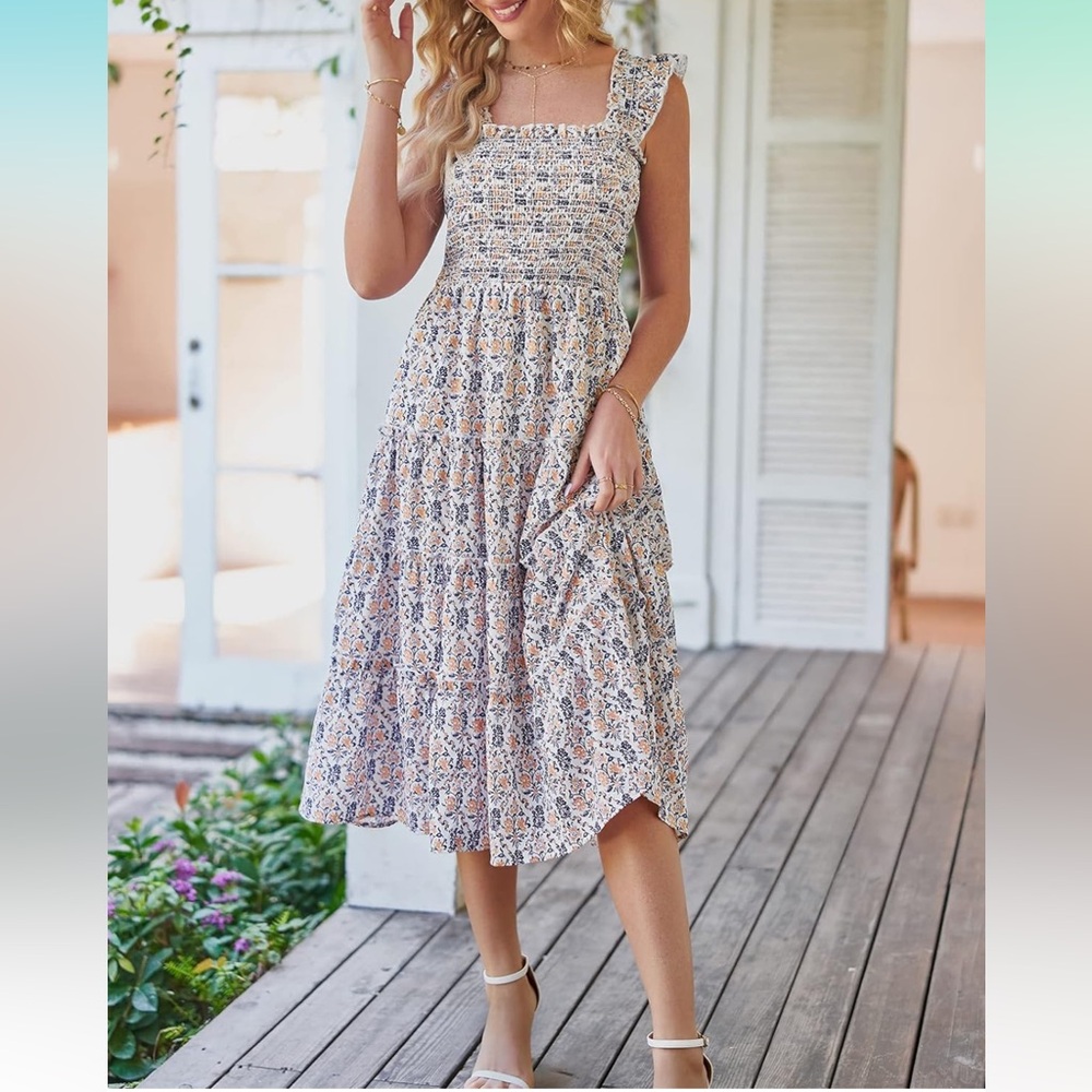 NWT smocked dress